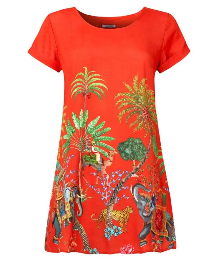 Women Joe Browns Tops Tunics and Blouses Elephant Trail Tunic Women Joe Browns Tops Tunics and Blouses Elephant Trail Tunic