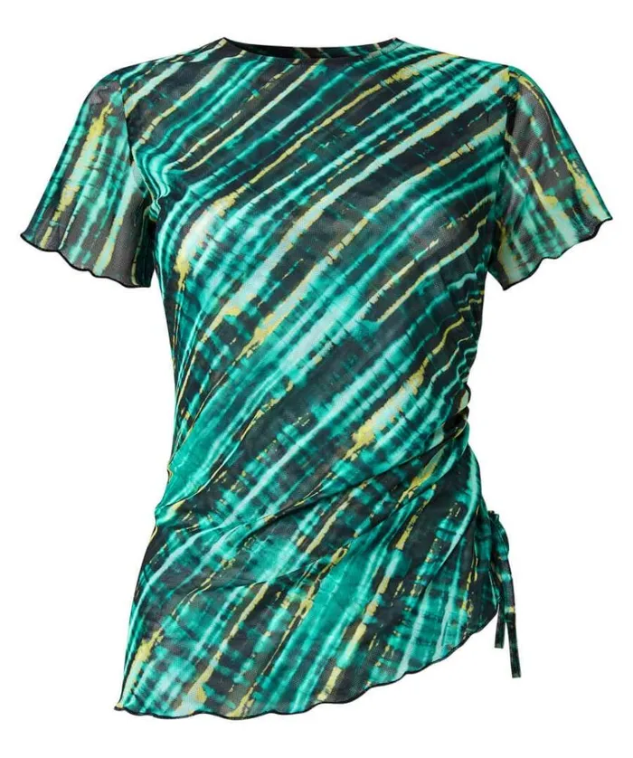 Women Joe Browns Tops Tunics and Blouses Elsa Mesh Printed Top Women Joe Browns Tops Tunics and Blouses Elsa Mesh Printed Top