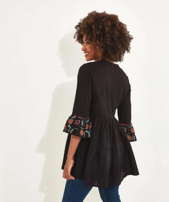 Women Joe Browns Tops Tunics and Blouses Embroidered Festival Tunic Women Joe Browns Tops Tunics and Blouses Embroidered Festival Tunic