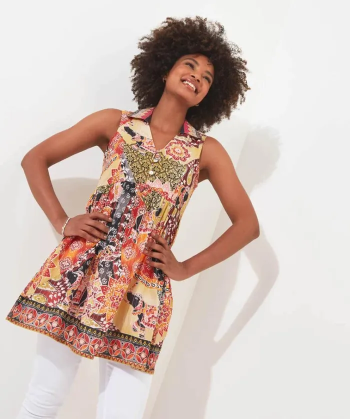 Women Joe Browns Tops Tunics and Blouses Enchanting Elephants Tunic