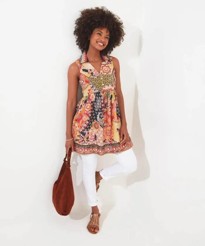 Women Joe Browns Tops Tunics and Blouses Enchanting Elephants Tunic Women Joe Browns Tops Tunics and Blouses Enchanting Elephants Tunic