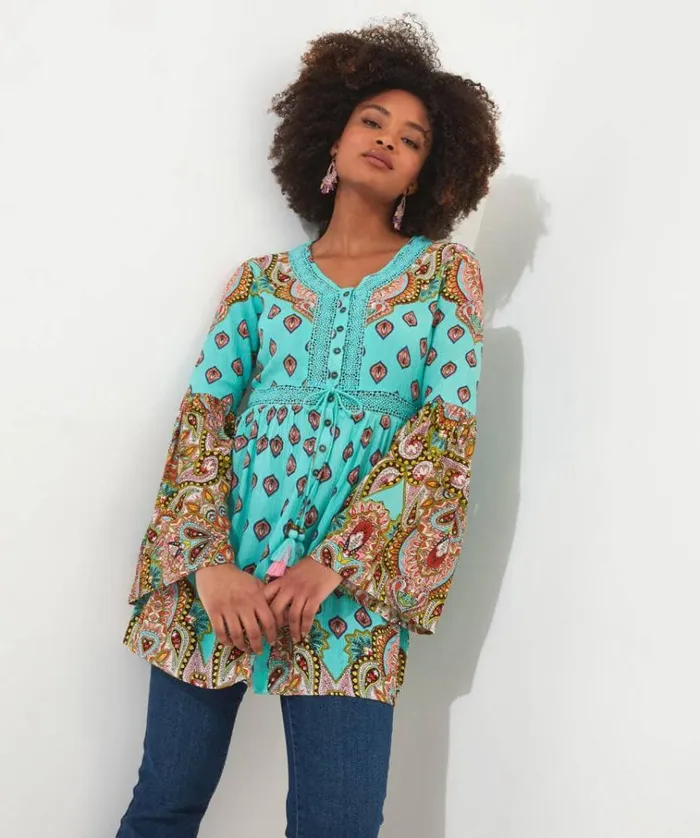 Women Joe Browns Tops Tunics and Blouses Glorious Longline Blouse Women Joe Browns Tops Tunics and Blouses Glorious Longline Blouse