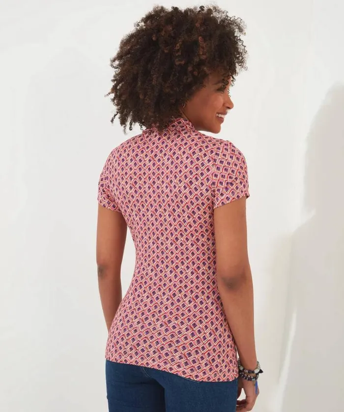 Women Joe Browns Tops Tunics and Blouses Gorgeous Geo Twist Jersey Top Women Joe Browns Tops Tunics and Blouses Gorgeous Geo Twist Jersey Top