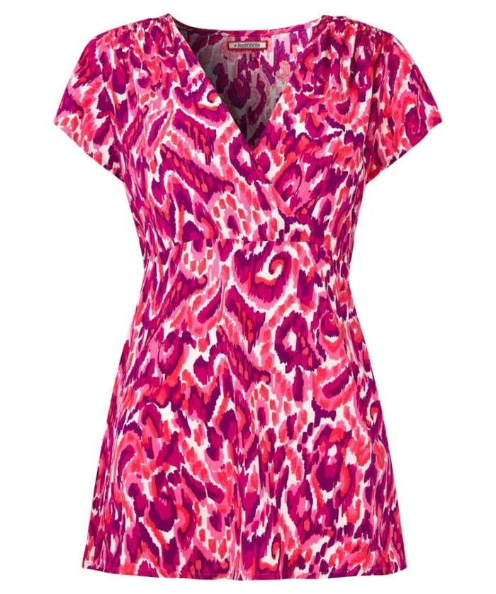 Women Joe Browns Tops Tunics and Blouses Hannah Printed Top Women Joe Browns Tops Tunics and Blouses Hannah Printed Top