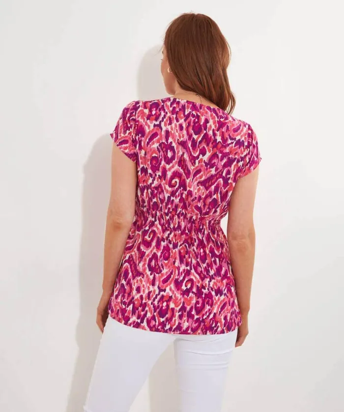 Women Joe Browns Tops Tunics and Blouses Hannah Printed Top Women Joe Browns Tops Tunics and Blouses Hannah Printed Top