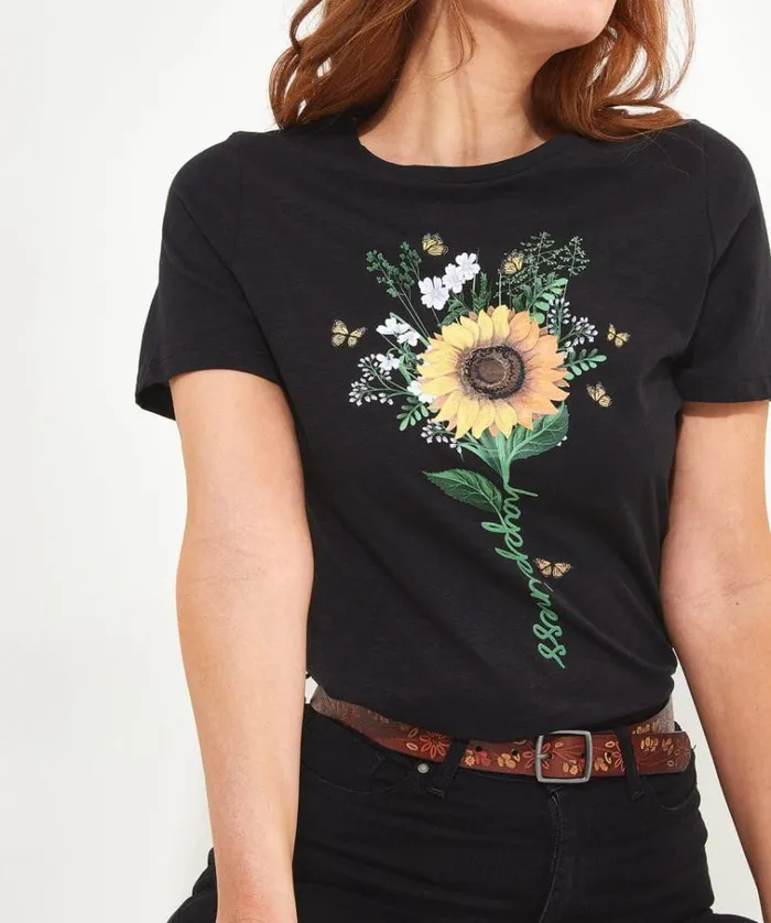 Women Joe Browns Tops Tunics and Blouses Happiness Graphic Tee Women Joe Browns Tops Tunics and Blouses Happiness Graphic Tee