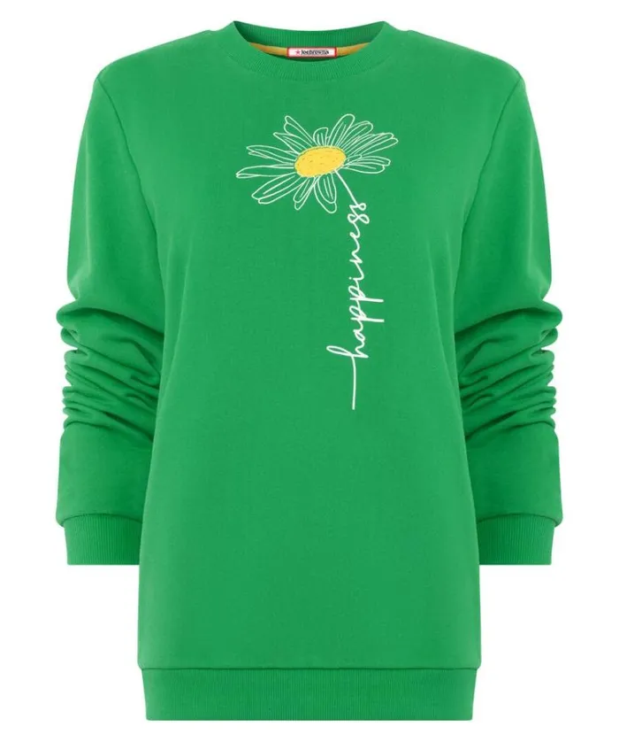 Women Joe Browns Tops Tunics and Blouses Happy Flower Graphic Sweat Women Joe Browns Tops Tunics and Blouses Happy Flower Graphic Sweat