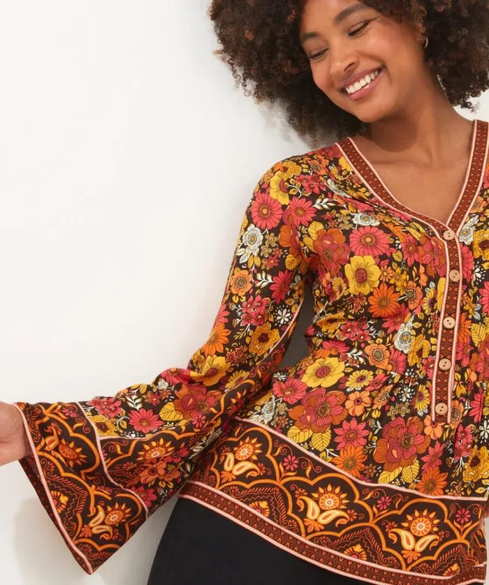 Women Joe Browns Tops Tunics and Blouses Hazy Days Blouse