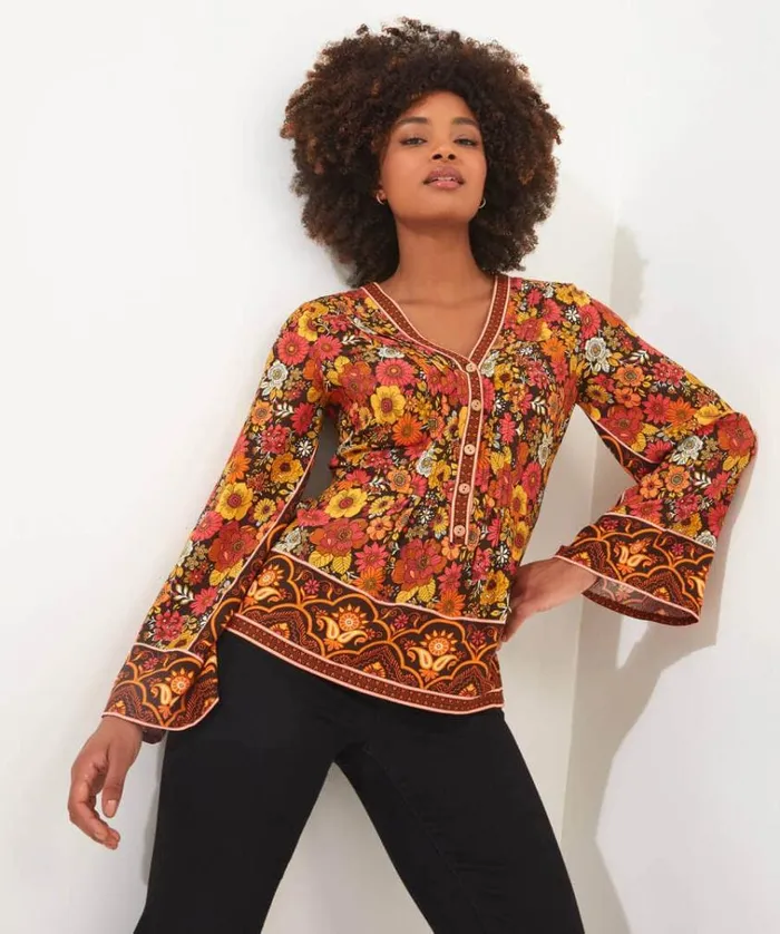 Women Joe Browns Tops Tunics and Blouses Hazy Days Blouse Women Joe Browns Tops Tunics and Blouses Hazy Days Blouse
