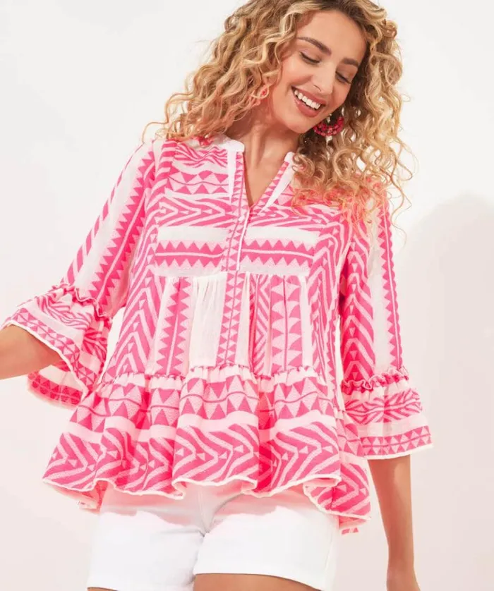 Women Joe Browns Tops Tunics and Blouses Joyful Jacquard Top