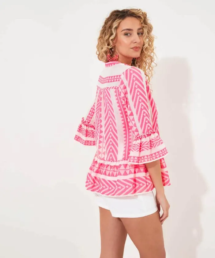 Women Joe Browns Tops Tunics and Blouses Joyful Jacquard Top Women Joe Browns Tops Tunics and Blouses Joyful Jacquard Top