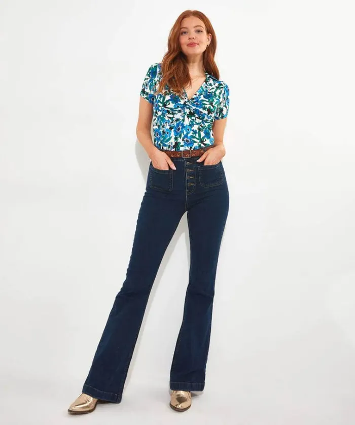 Women Joe Browns Tops Tunics and Blouses Laura Twist Front Jersey Top Women Joe Browns Tops Tunics and Blouses Laura Twist Front Jersey Top