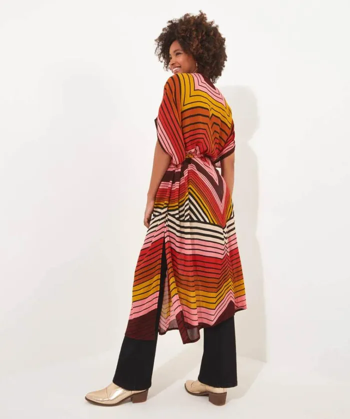 Women Joe Browns Tops Tunics and Blouses Lizzie Longline Sleeveless Kimono Women Joe Browns Tops Tunics and Blouses Lizzie Longline Sleeveless Kimono