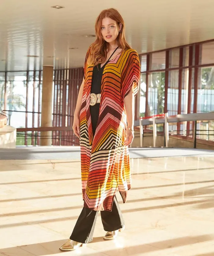 Women Joe Browns Tops Tunics and Blouses Lizzie Longline Sleeveless Kimono Women Joe Browns Tops Tunics and Blouses Lizzie Longline Sleeveless Kimono