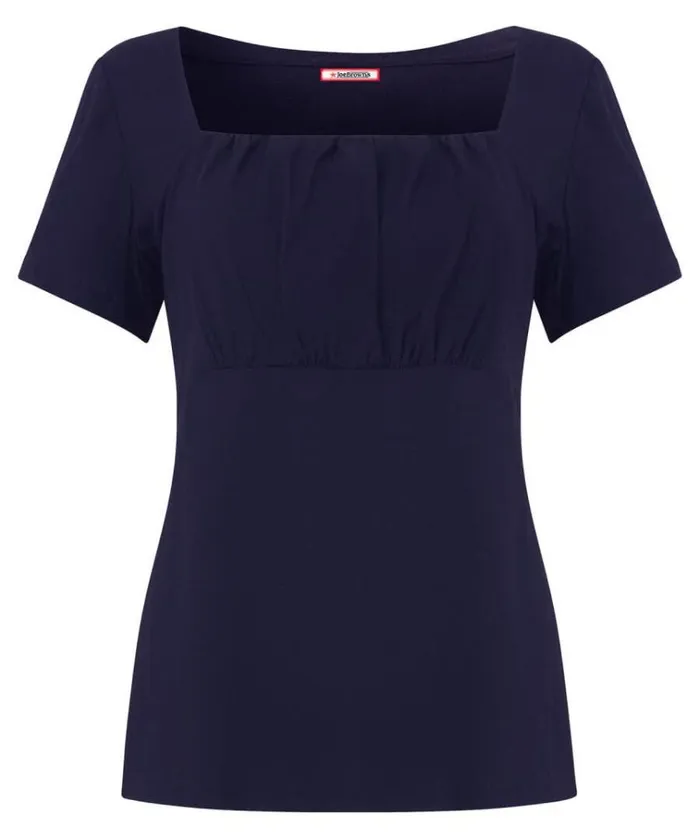Women Joe Browns Tops Tunics and Blouses Minnie Ruched Front Jersey Top Women Joe Browns Tops Tunics and Blouses Minnie Ruched Front Jersey Top
