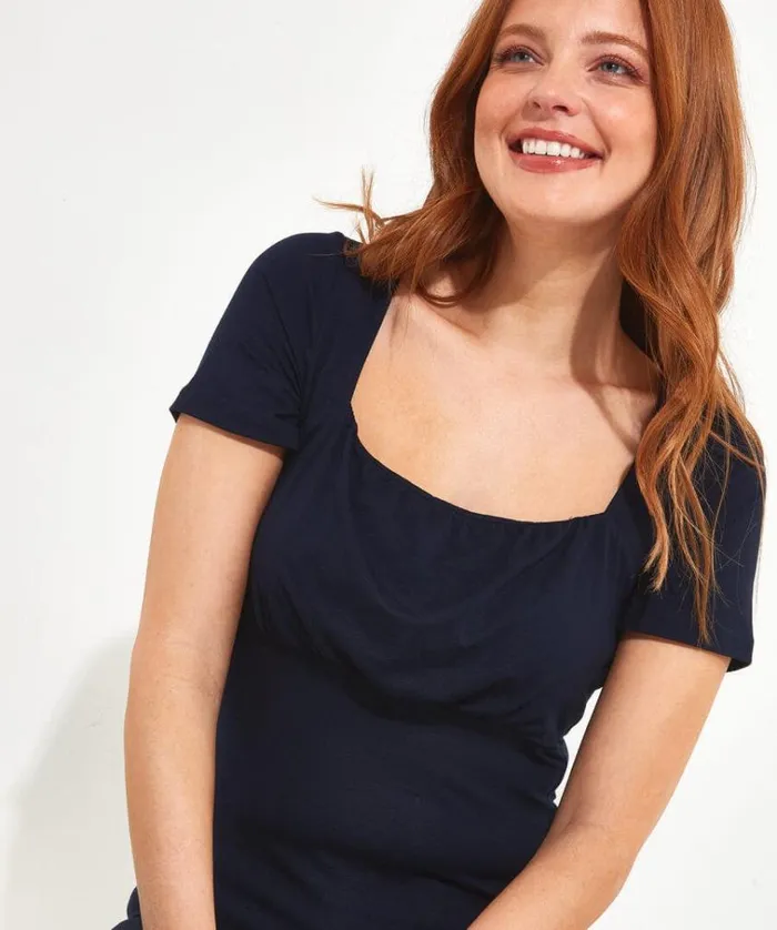 Women Joe Browns Tops Tunics and Blouses Minnie Ruched Front Jersey Top Women Joe Browns Tops Tunics and Blouses Minnie Ruched Front Jersey Top
