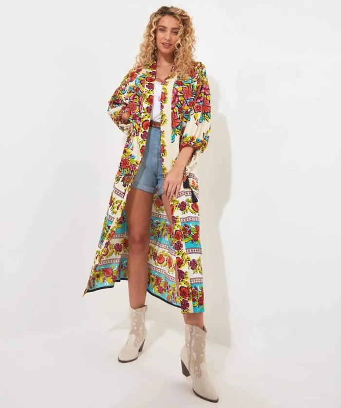 Women Joe Browns Tops Tunics and Blouses Perfect Paradise Belted Kimono
