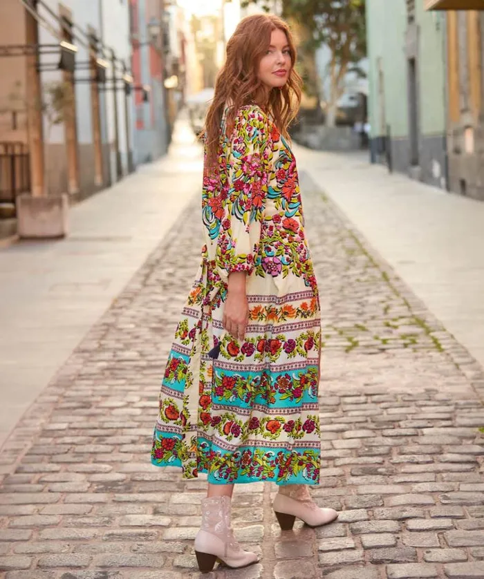Women Joe Browns Tops Tunics and Blouses Perfect Paradise Belted Kimono Women Joe Browns Tops Tunics and Blouses Perfect Paradise Belted Kimono