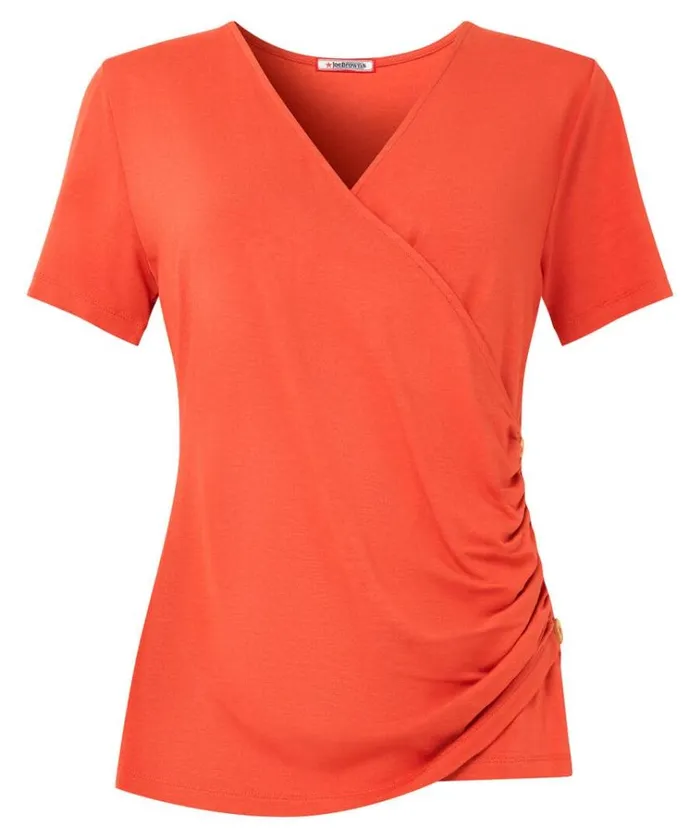 Women Joe Browns Tops Tunics and Blouses Remarkable Wrap Top Women Joe Browns Tops Tunics and Blouses Remarkable Wrap Top
