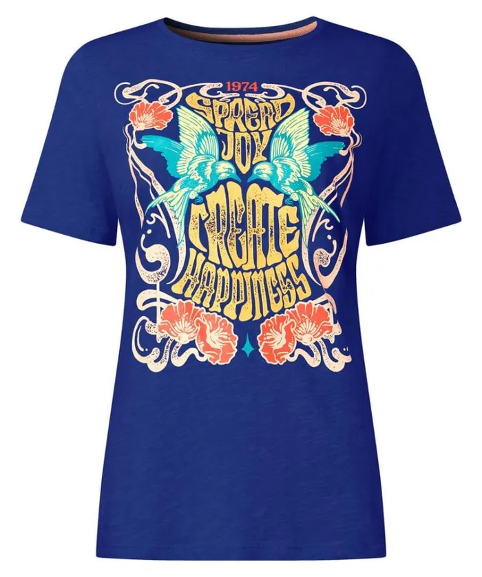 Women Joe Browns Tops Tunics and Blouses Spread Joy Graphic Tee Women Joe Browns Tops Tunics and Blouses Spread Joy Graphic Tee