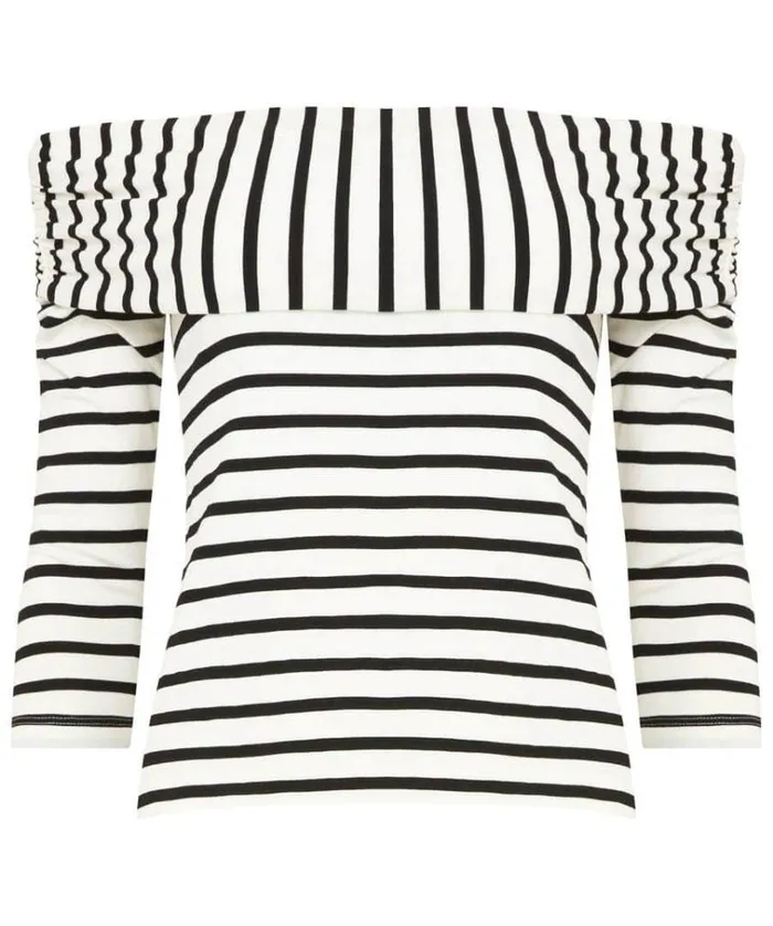 Women Joe Browns Tops Tunics and Blouses Stripe Bardot Jersey Top Women Joe Browns Tops Tunics and Blouses Stripe Bardot Jersey Top