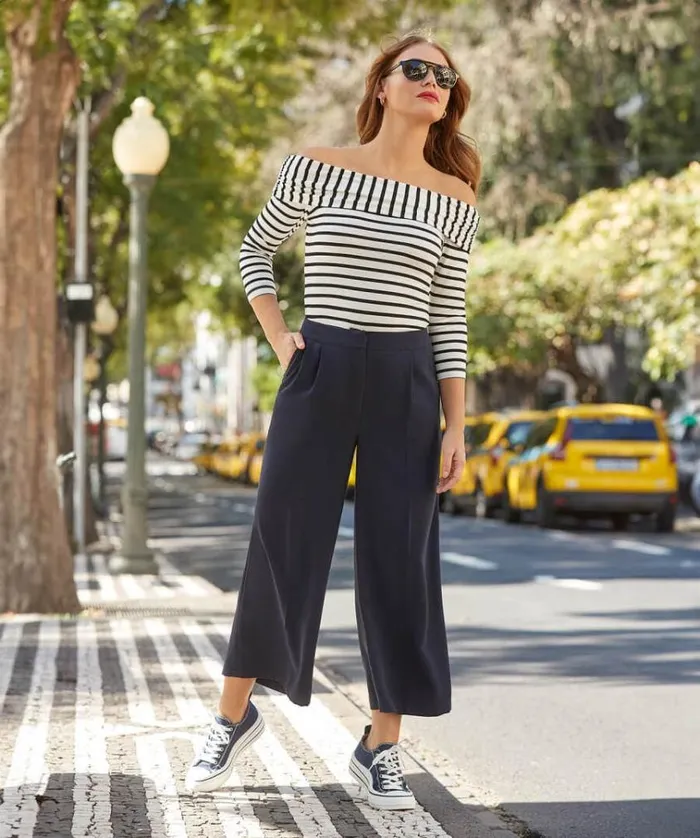 Women Joe Browns Tops Tunics and Blouses Stripe Bardot Jersey Top Women Joe Browns Tops Tunics and Blouses Stripe Bardot Jersey Top