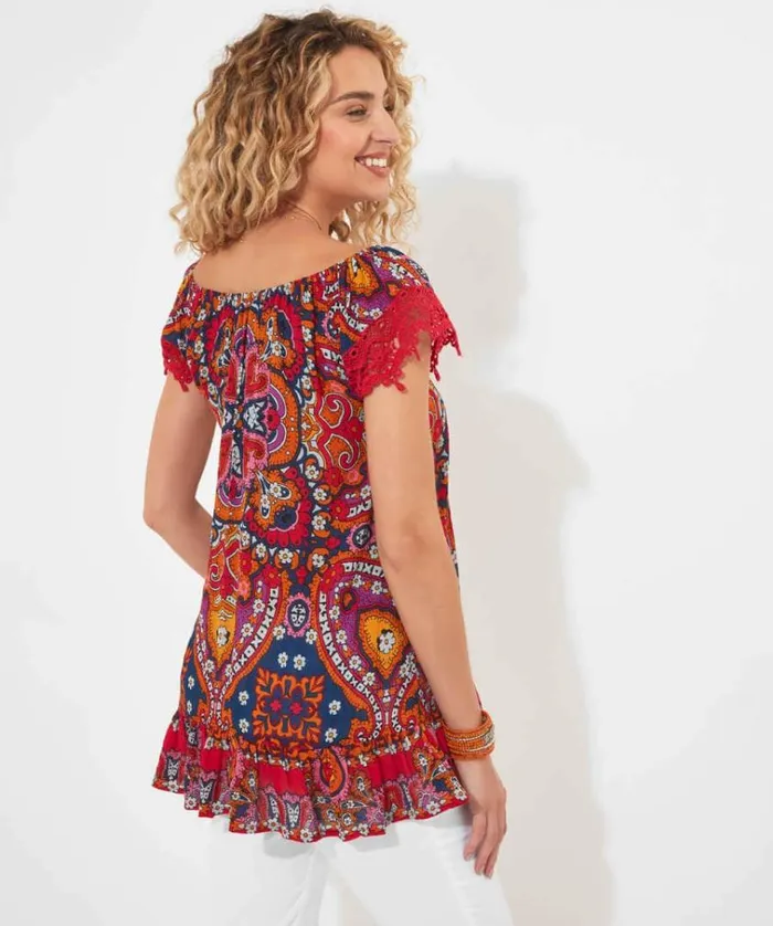 Women Joe Browns Tops Tunics and Blouses Summer Carnival Top Women Joe Browns Tops Tunics and Blouses Summer Carnival Top