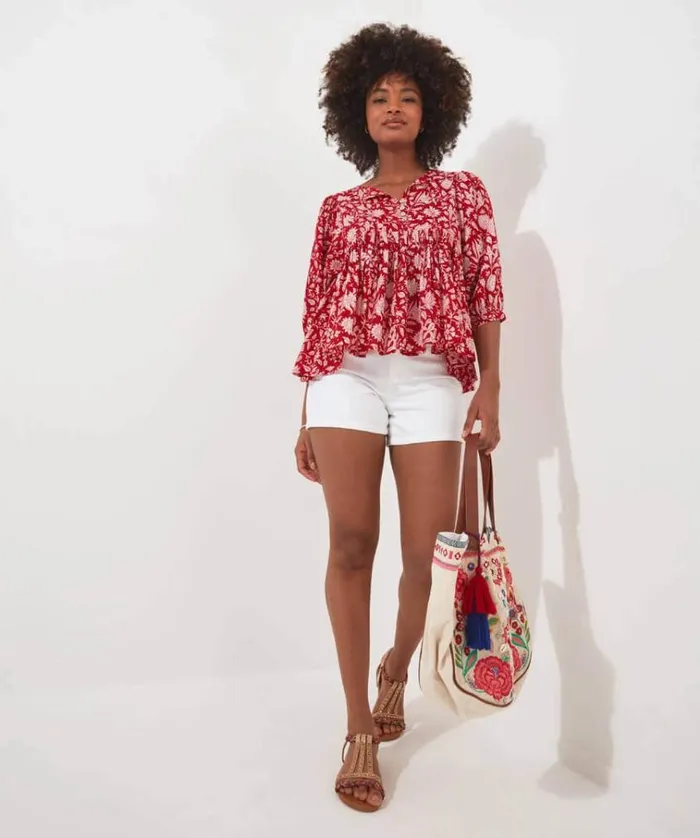 Women Joe Browns Tops Tunics and Blouses Summer Fun Floral Blouse Women Joe Browns Tops Tunics and Blouses Summer Fun Floral Blouse