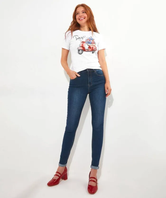 Women Joe Browns Tops Tunics and Blouses Summer In The City Graphic Tee Women Joe Browns Tops Tunics and Blouses Summer In The City Graphic Tee