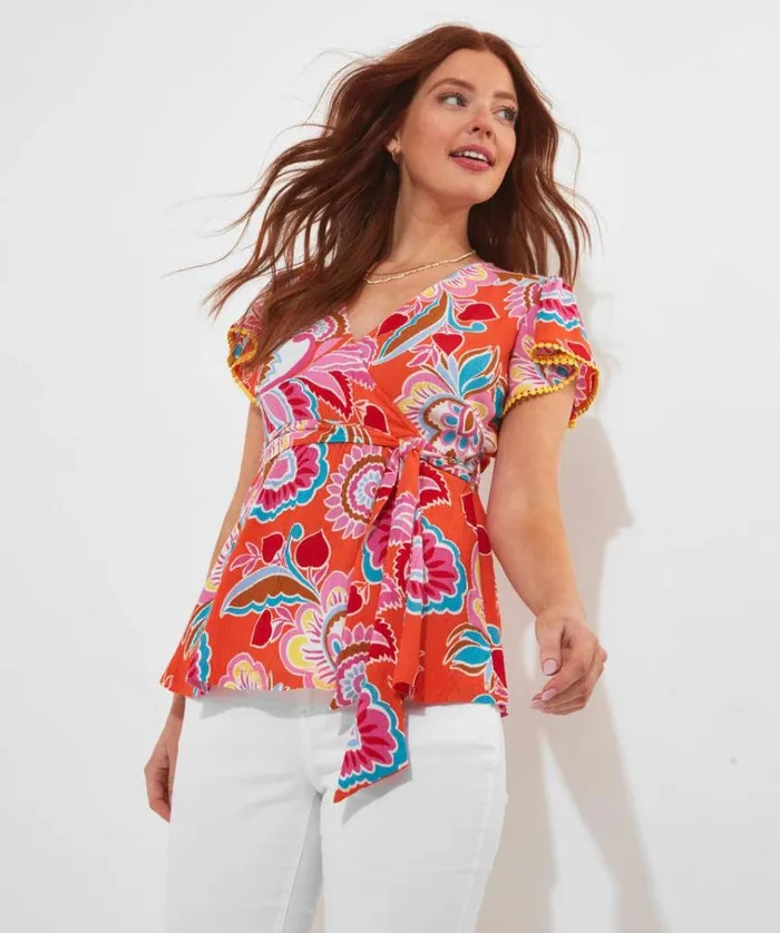 Women Joe Browns Tops Tunics and Blouses Valparaiso Vibes Top