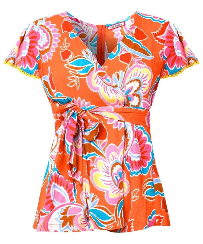 Women Joe Browns Tops Tunics and Blouses Valparaiso Vibes Top Women Joe Browns Tops Tunics and Blouses Valparaiso Vibes Top
