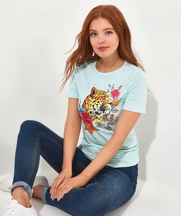 Women Joe Browns Tops Tunics and Blouses Wild And Wonderful Graphic Tee