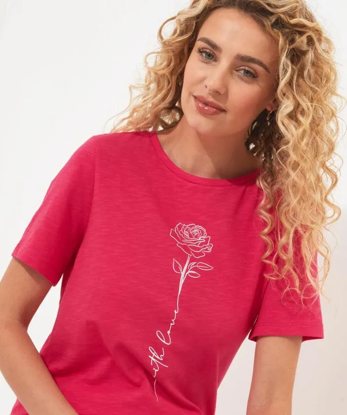 Women Joe Browns Tops Tunics and Blouses With Love Tee Women Joe Browns Tops Tunics and Blouses With Love Tee