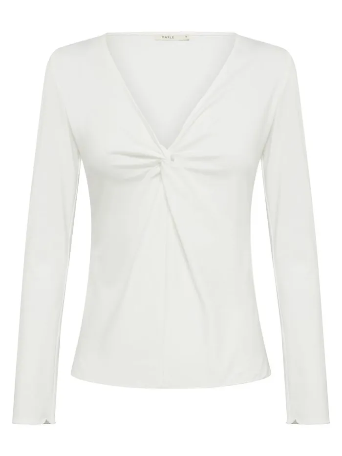 Women Joslyn Top Ivory The UNDONE Tops