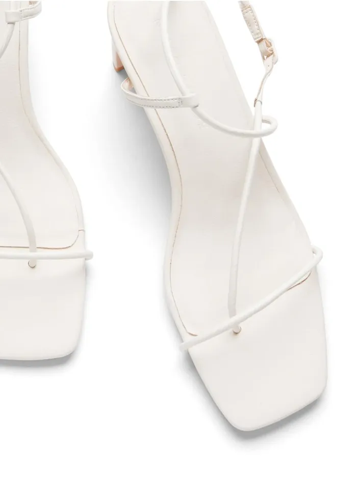 Women Juliette Midi Crema The UNDONE Heels