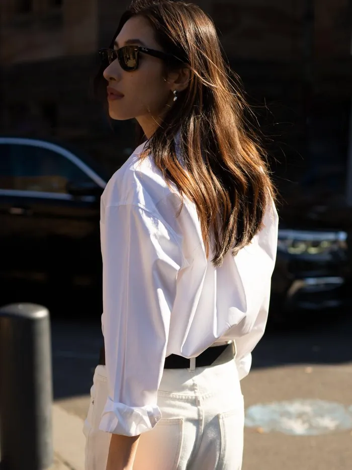 Women Kantor Shirt White The UNDONE Tops