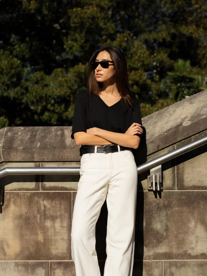 Women Kendall Top Black The UNDONE Tops