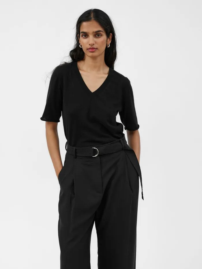 Women Kendall Top Black The UNDONE Tops