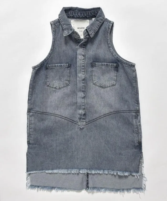 WomenKids One Teaspoon Denim Dresses KIDS MINI BRAXTON DRESS 0 WomenKids One Teaspoon Denim Dresses KIDS MINI BRAXTON DRESS 0
