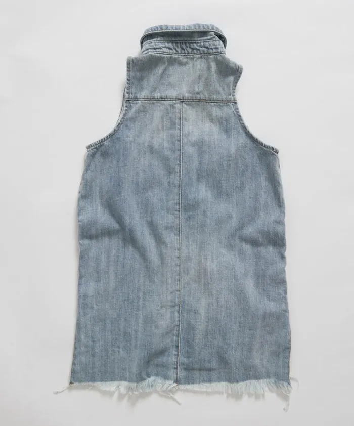 WomenKids One Teaspoon Denim Dresses KIDS MINI BRAXTON DRESS BLUE WomenKids One Teaspoon Denim Dresses KIDS MINI BRAXTON DRESS BLUE