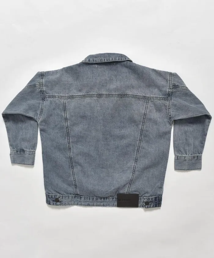 WomenKids One Teaspoon Denim Jackets KIDS ALL START DENIM JACKET WomenKids One Teaspoon Denim Jackets KIDS ALL START DENIM JACKET