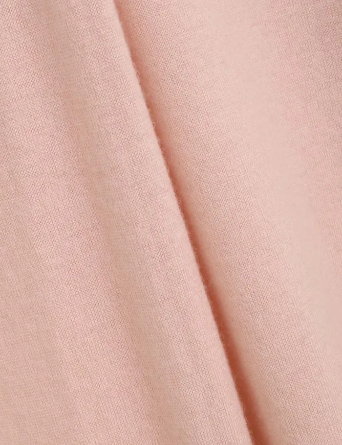 Women Knitwear Zimmermann Classic Crew Neck Sweater Dusty Pink