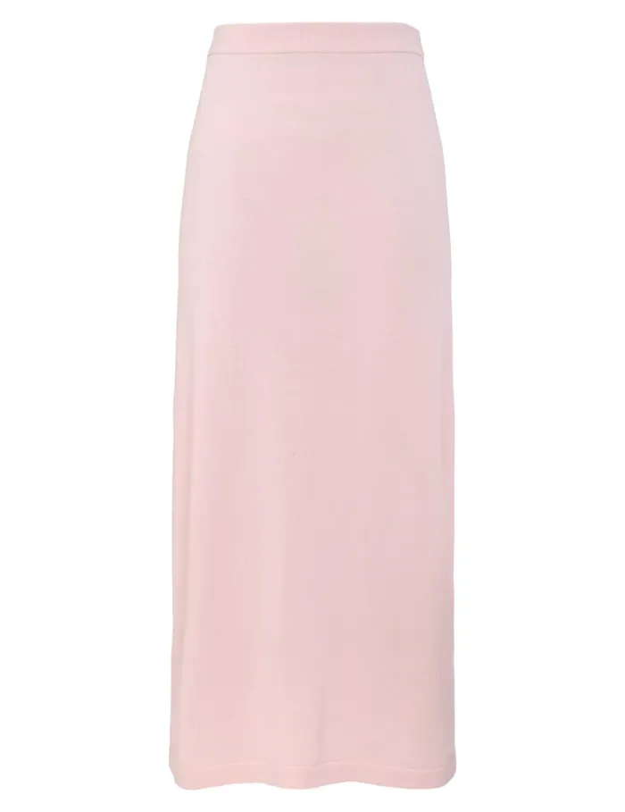 Women Knitwear Zimmermann Matchmaker Tube Skirt Dusty Pink