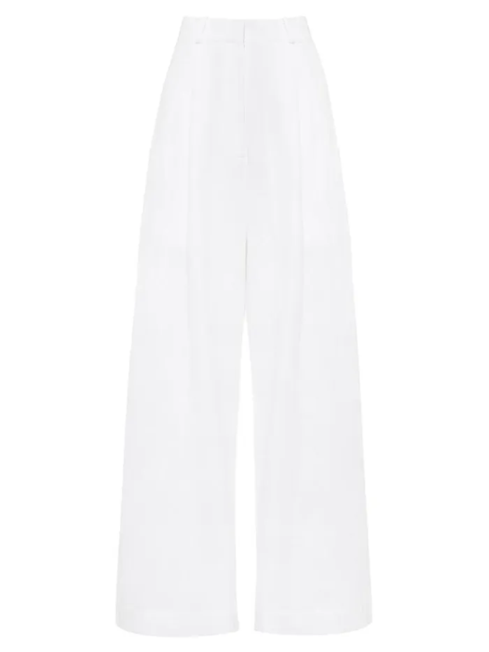 Women Komodo Trouser White The UNDONE Pants