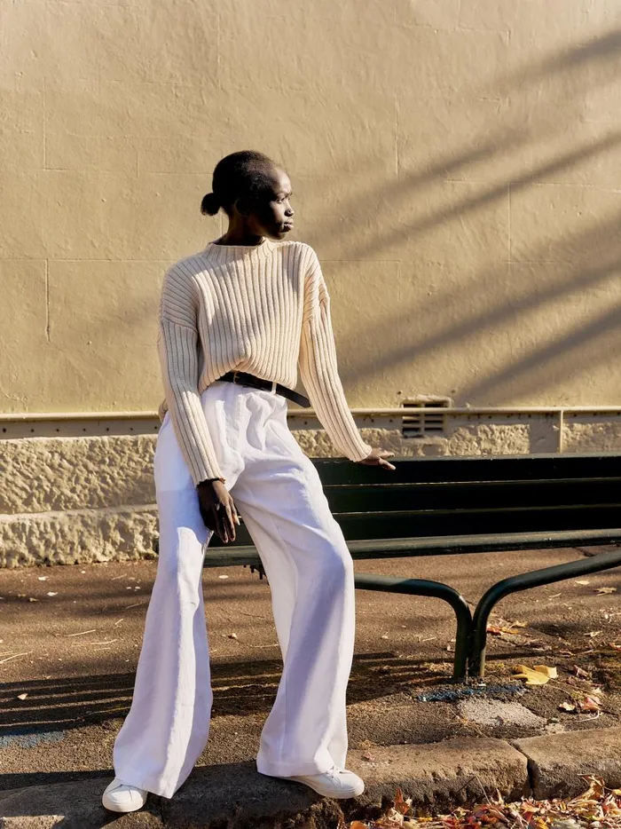 Women Komodo Trouser White The UNDONE Pants