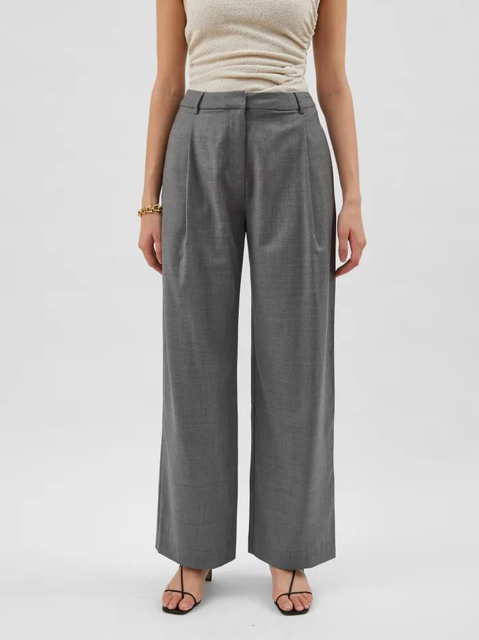 Women Lana Trouser Pewter Grey The UNDONE Pants