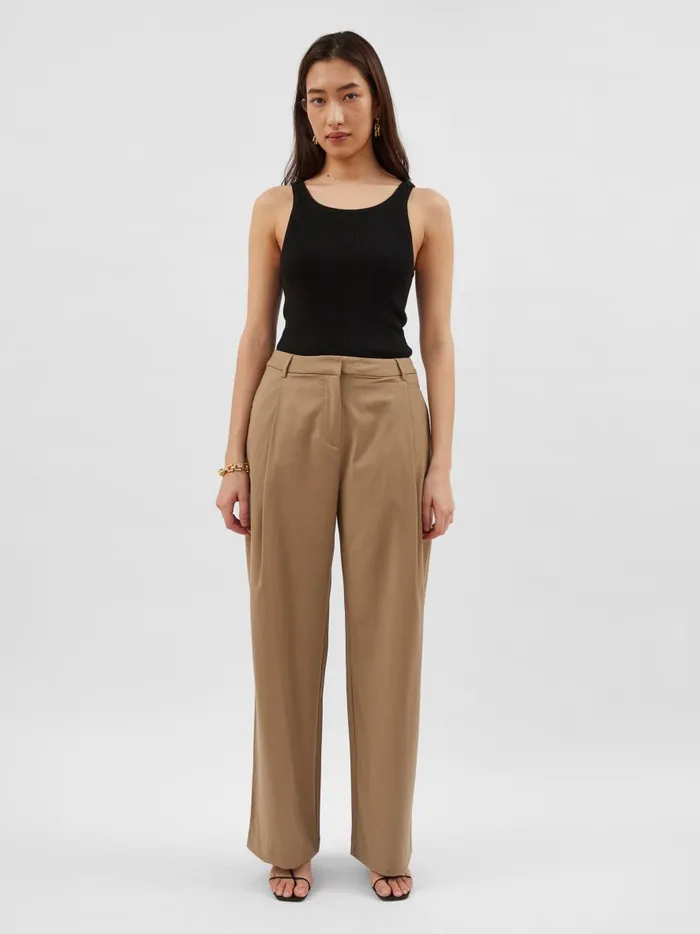 Women Lana Trouser Tan The UNDONE Pants