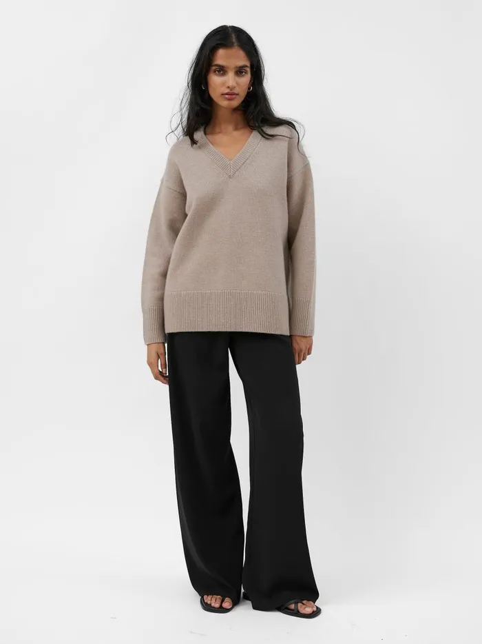 Women Lewis Knit Almond Melange The UNDONE Knitwear