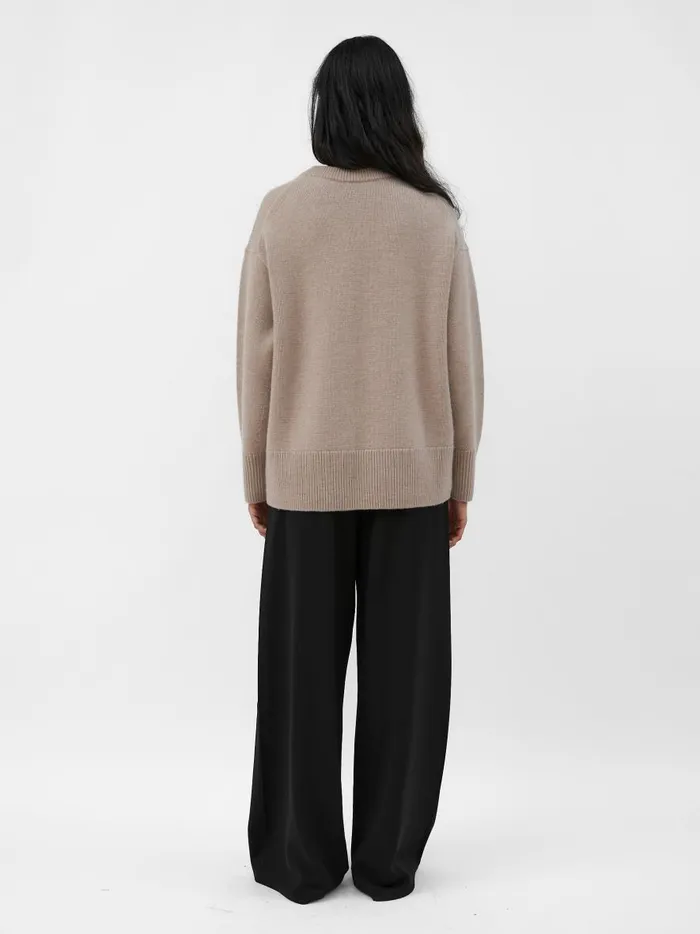 Women Lewis Knit Almond Melange The UNDONE Knitwear