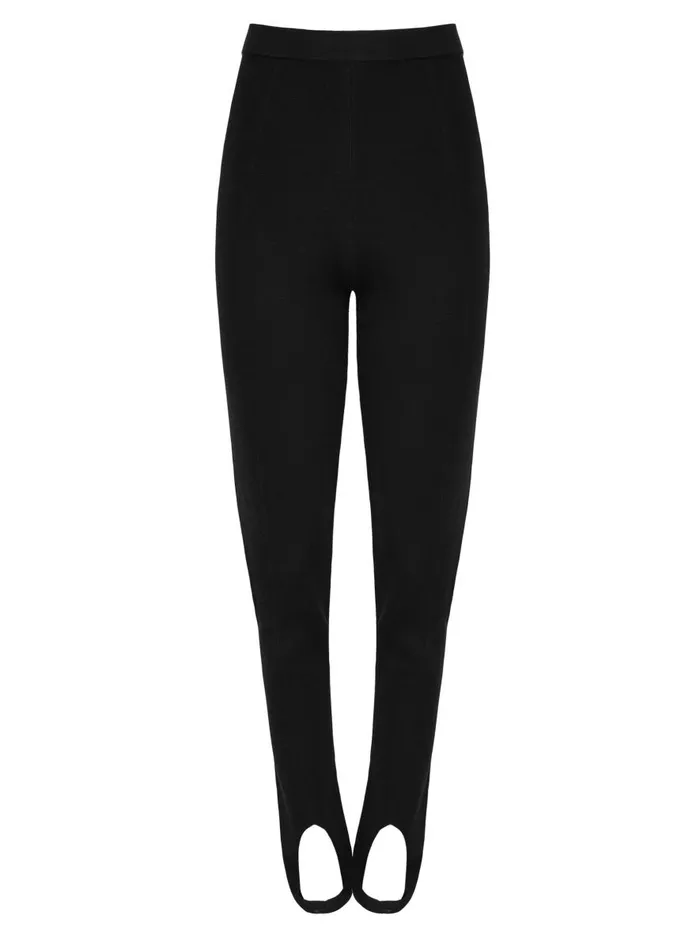 Women Lia Stirrup Pants Black The UNDONE Pants